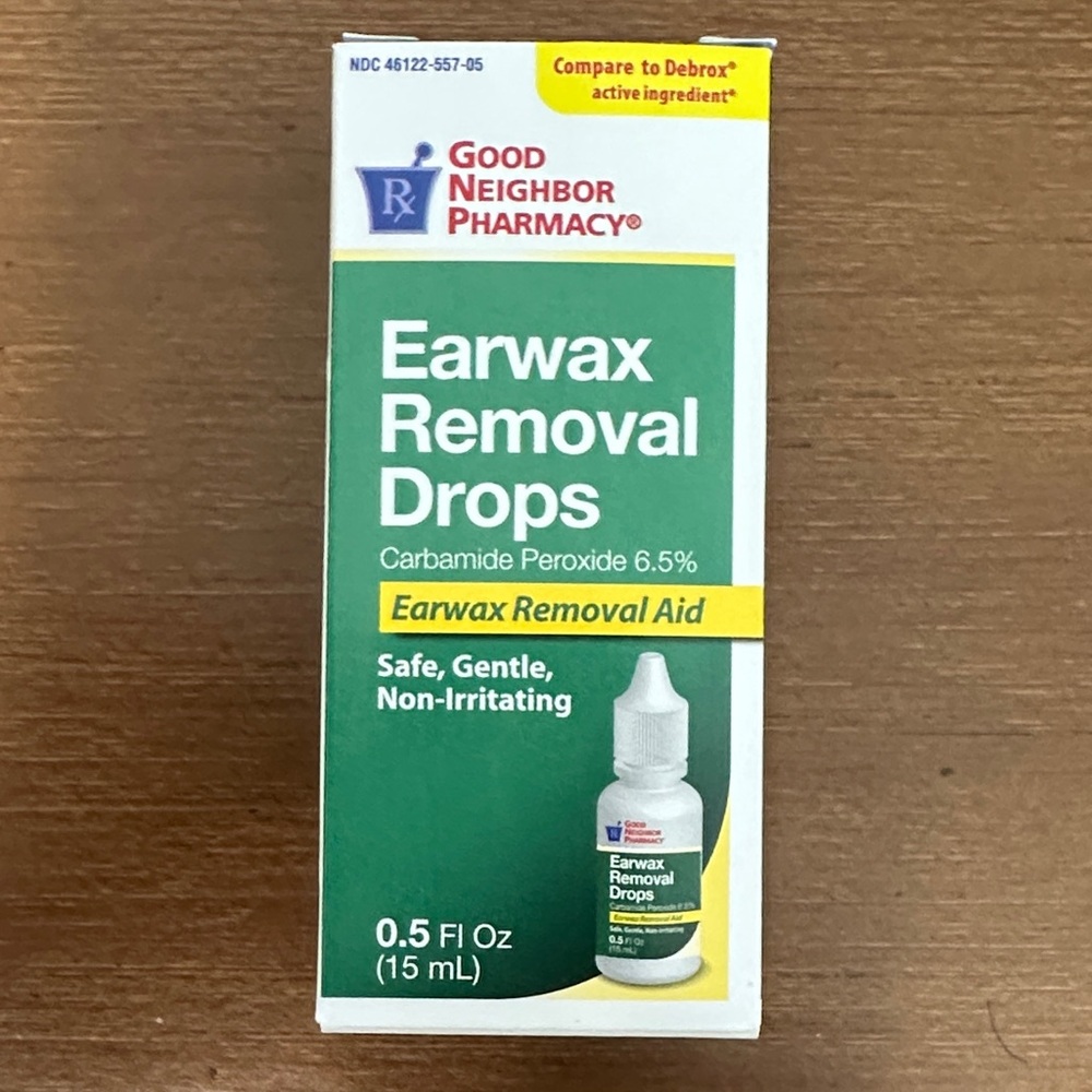 Earwax Removal Drops - Green